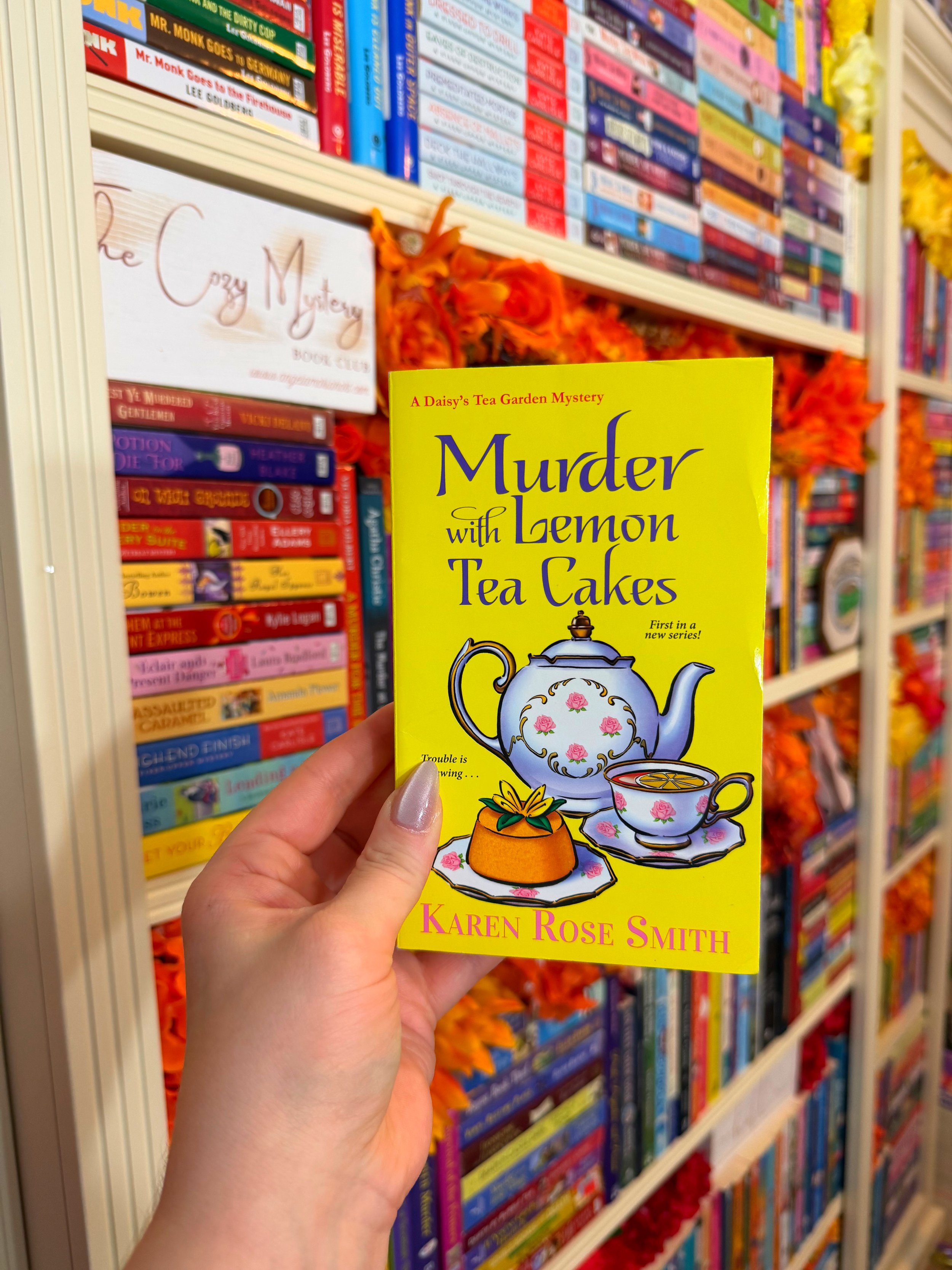 The Cozy Mystery Book Club | Murder with Lemon Tea Cakes