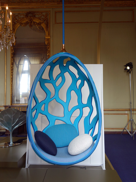 From the Louis Vuitton Objet Nomades collection, Cocoon by Brazilian designers Fernando and Humberto Campana