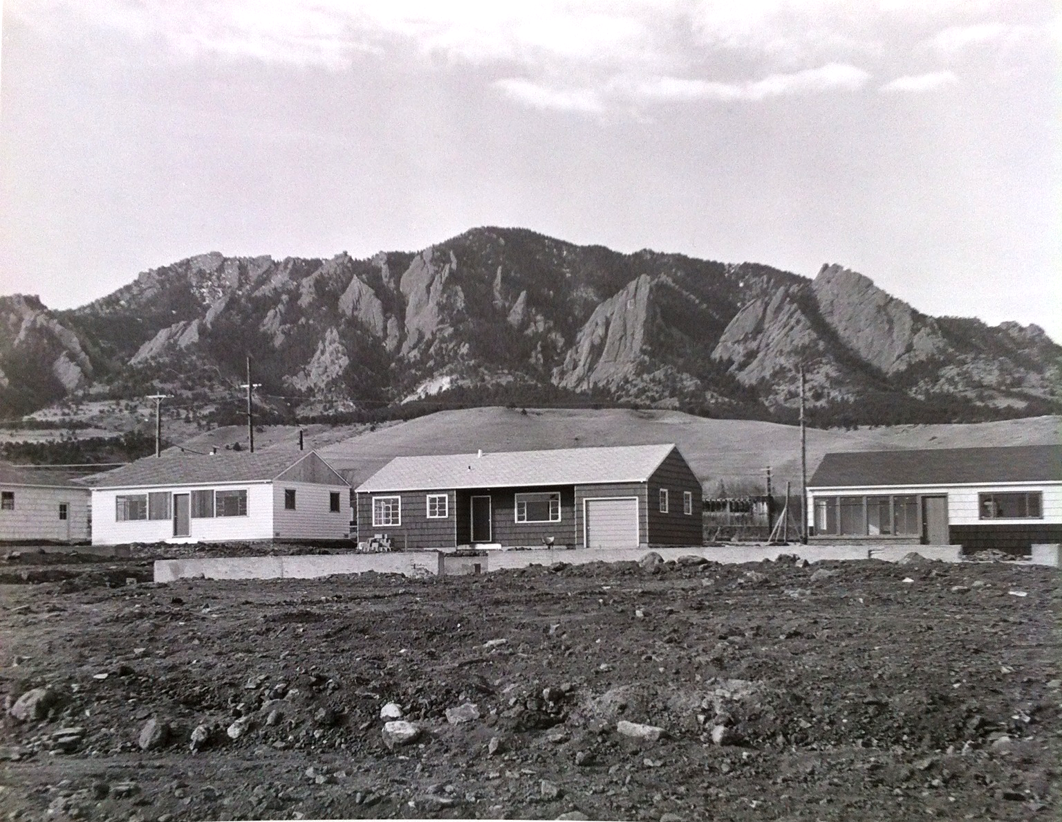 Homes in the Martin Acres Neighborhood in Boulder, CO, Circa 1950s