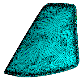 figure 6. windshield deformation