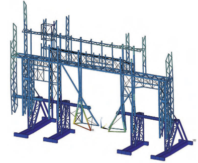 beam and spar support structures