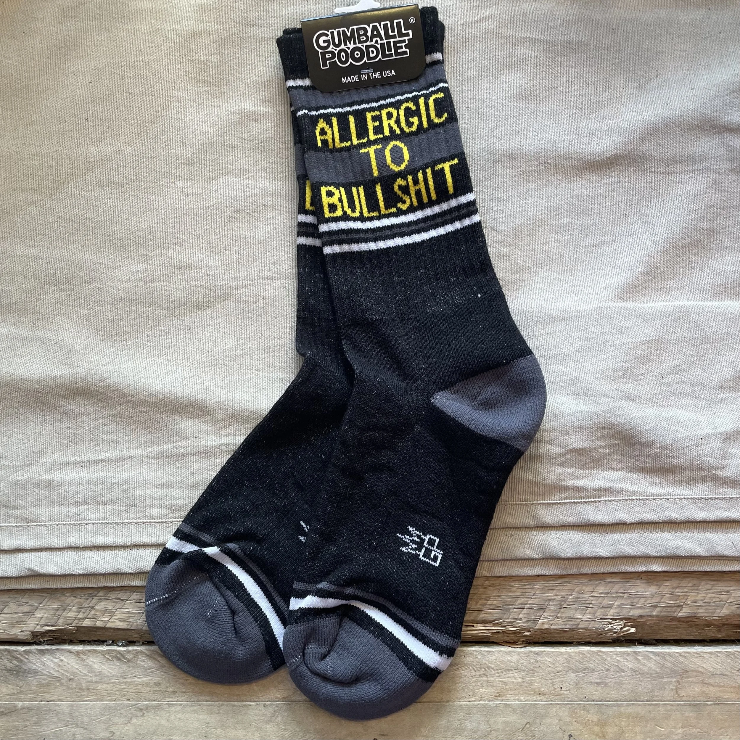 Allergic to Bullshit Socks