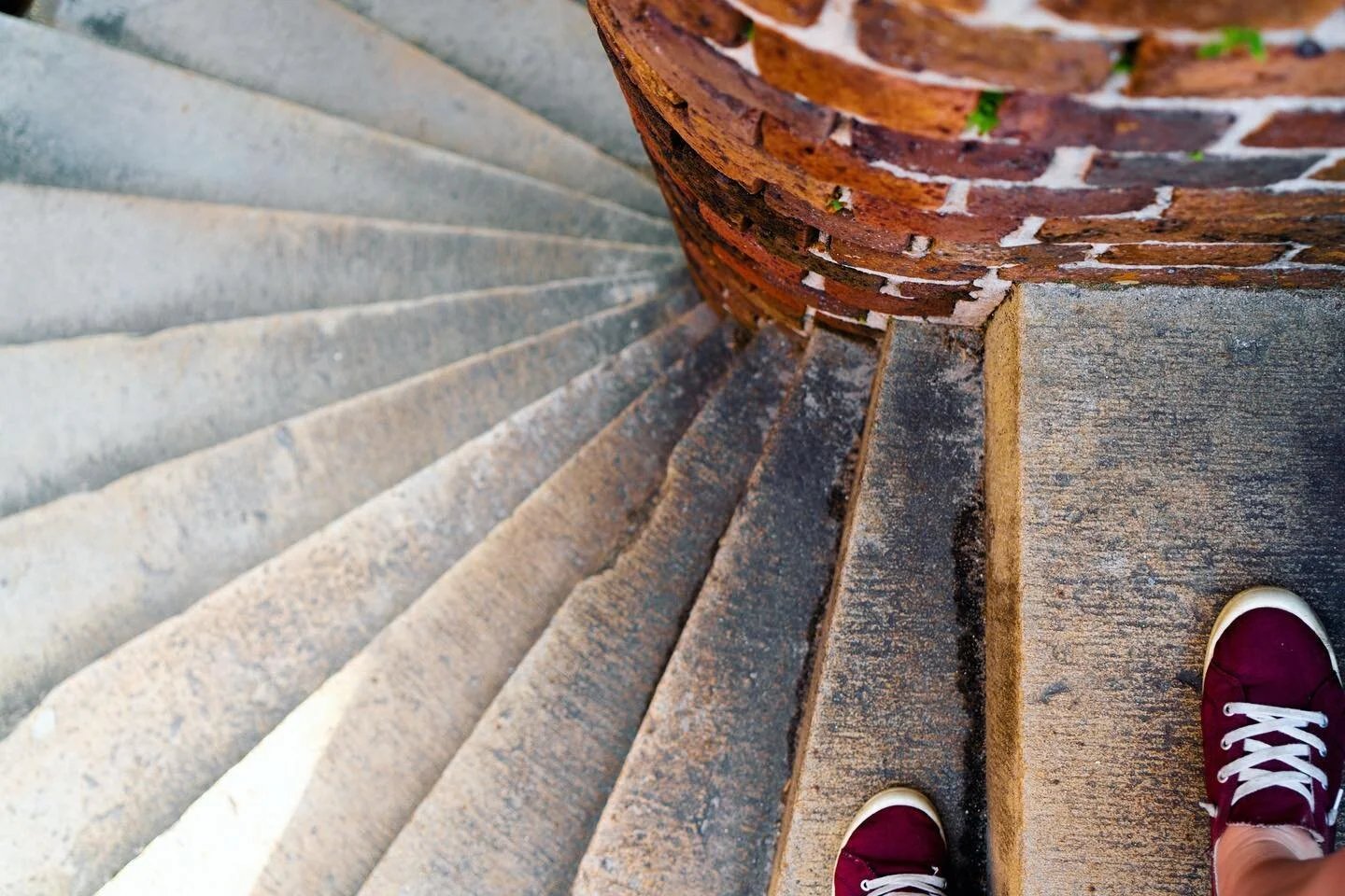 Just to take a walk in their shoes #fortzacharytaylor 

#florida #floridakeys #floridalife #thekeys #keywest 

#spiral #staircase #spiralstaircase #stone #brick #old #historic #fort #oldfort #statepark #history 

#perspective #warmtones #JustGoShoot 