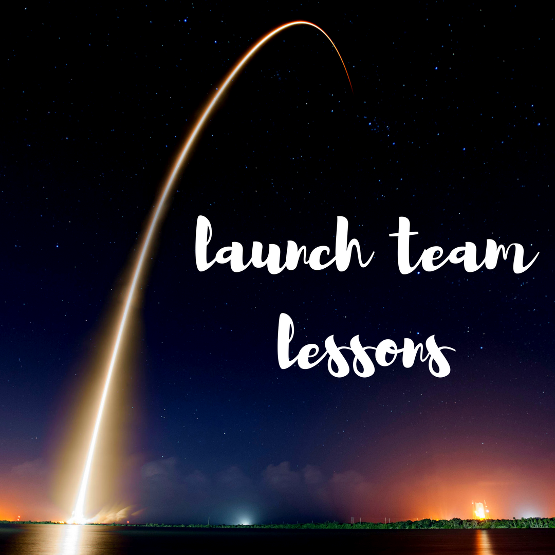 launch team lessons