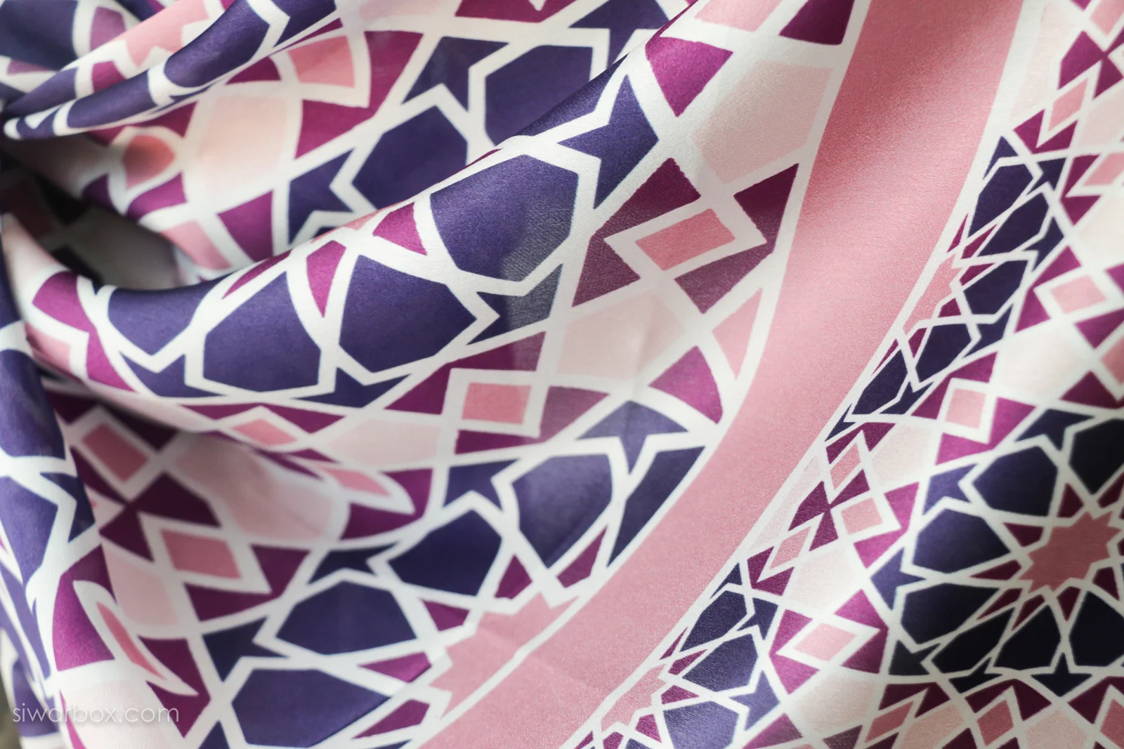 Madina Mihrab Silk Scarf