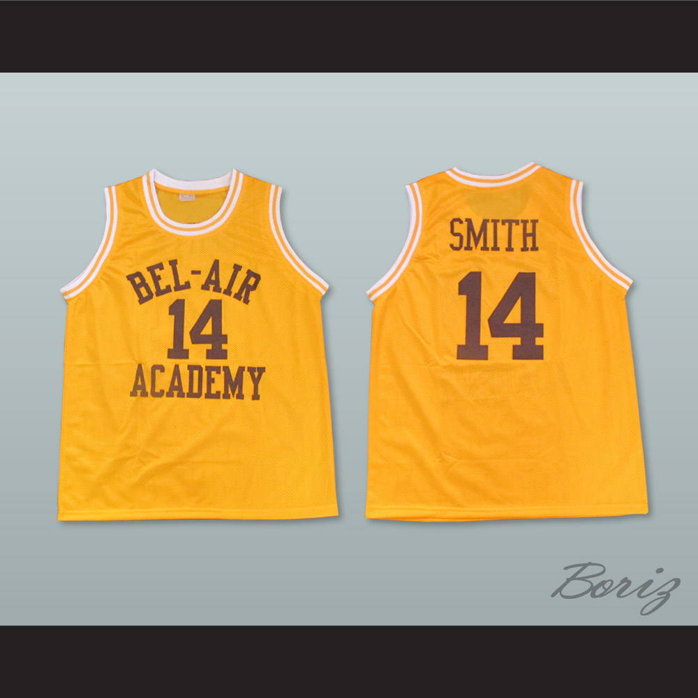 BEL AIR ACADEMY “WILL SMITH” FRESH PRINCE OF BEL AIR JERSEY LIKE