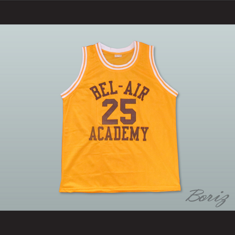 Carlton Banks Basketball Fresh Prince Bel Air Academy Top Play 25 Vest Jersey