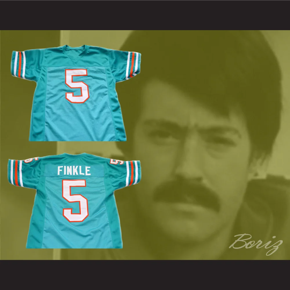 Ray Finkle #5 Football Jersey Ace Ventura Embroidered Name Number S-6XL Ray Finkle #5 Football Jersey Ace Ventura Embroidered Name Number S-6XL