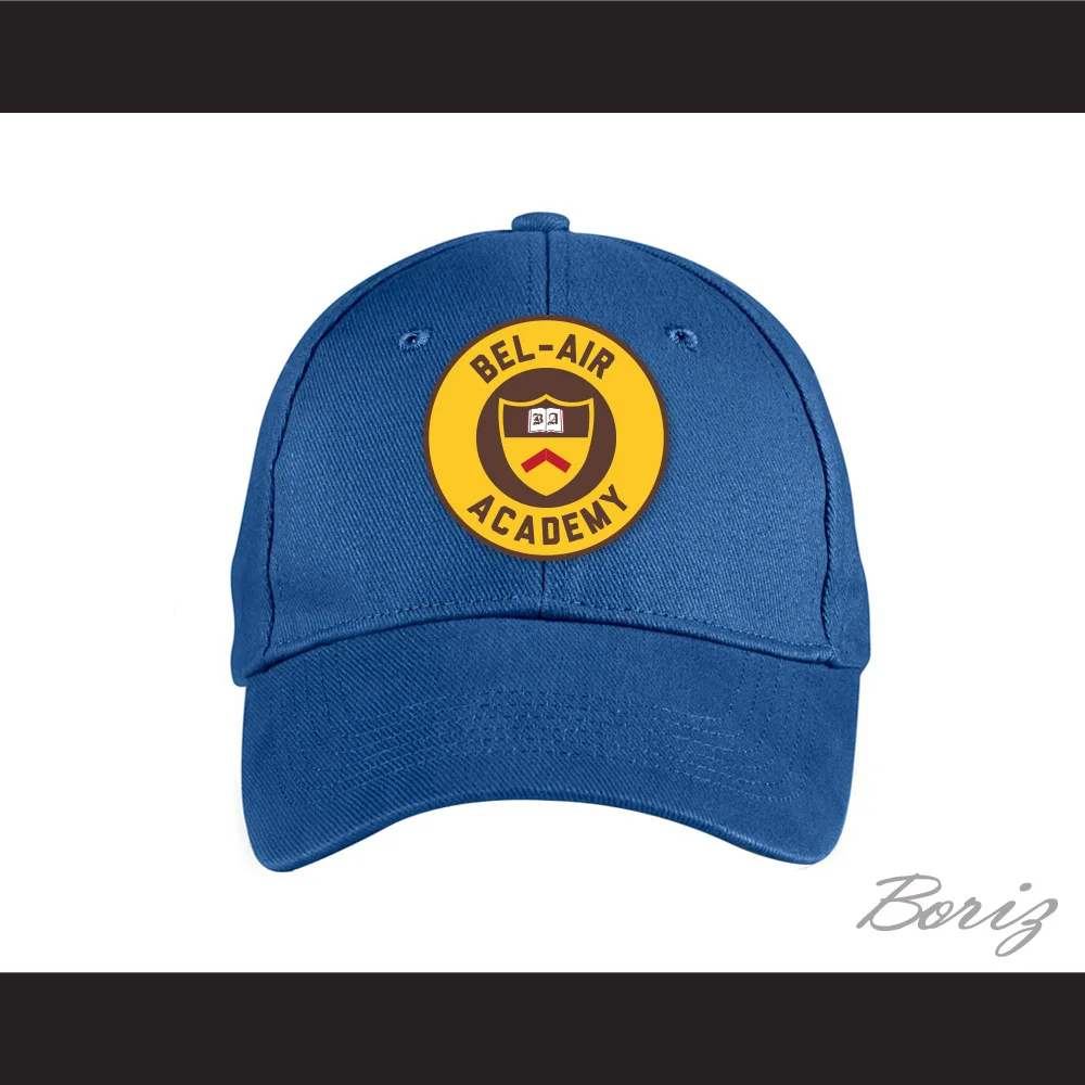 Bel-Air Academy Crest Blue Baseball Hat The Fresh Prince of Bel
