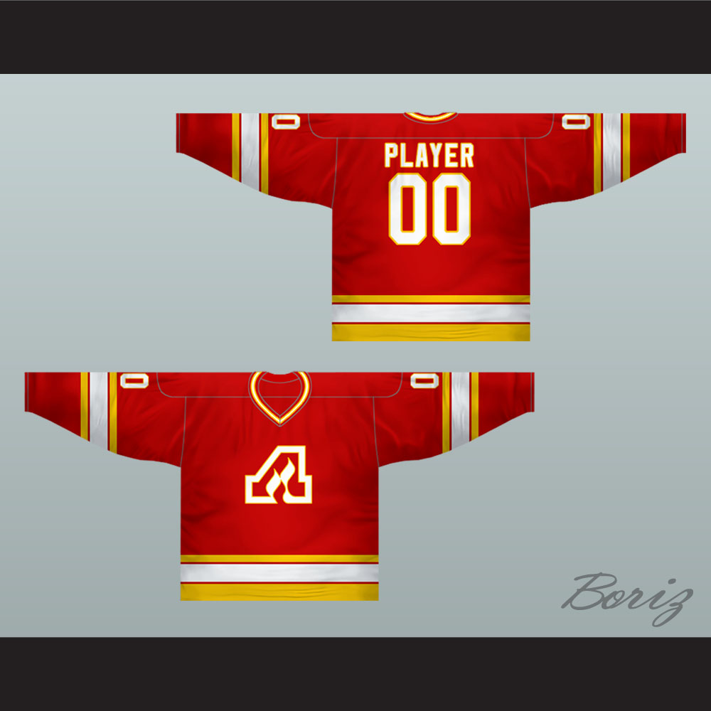 Atlanta Flames 1973-80 Hockey Jersey Red