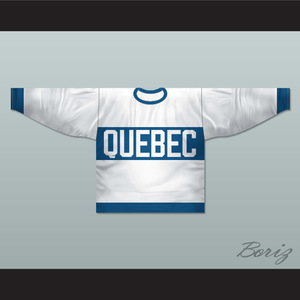Quebec Bulldogs Jersey - White - Large - Royal Retros