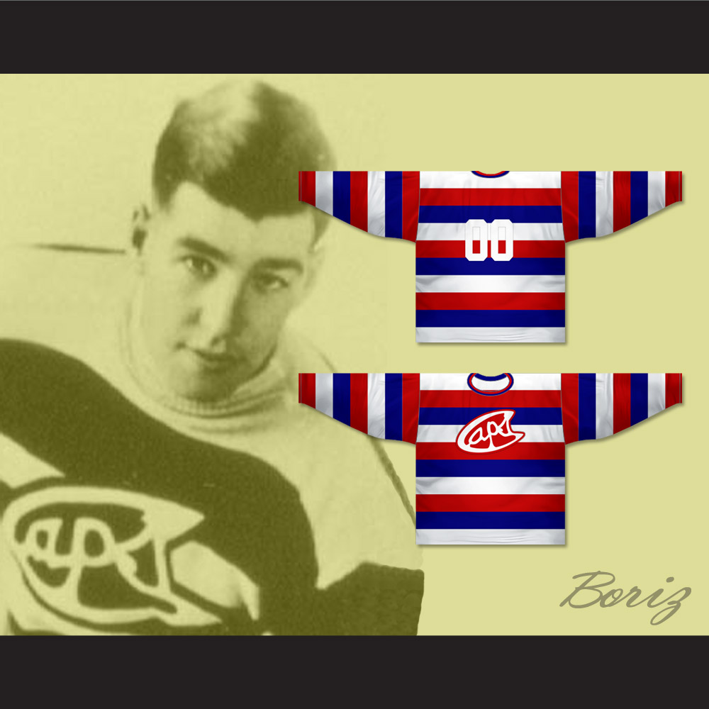 QualityJerseys Any Name Number Regina Capitals Caps Retro Hockey Jersey 1920 New Any Size - White - Polyester - 4XL