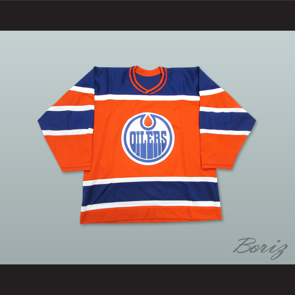 1972-73 Gary Kurt 30 WHA New York Raiders Orange Hockey Jersey — BORIZ