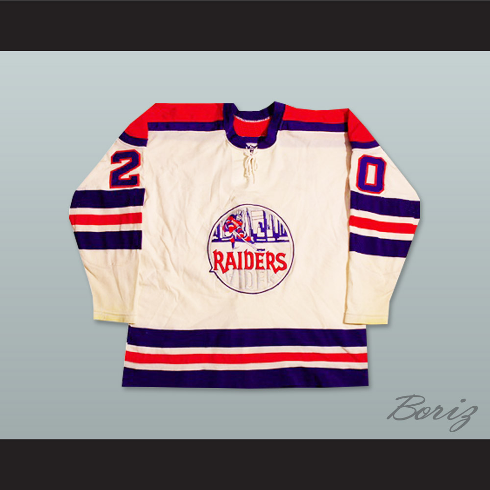 WHA 1972-73 New York Raiders Home Hockey Jersey — BORIZ