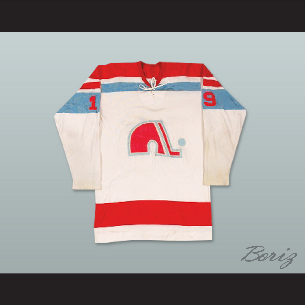 WHA 1972-73 New England Whalers Rick Ley 2 Home Hockey Jersey — BORIZ