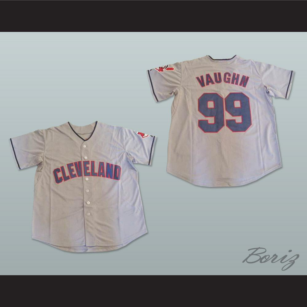 Rick Vaughn Wild Thing Major League Baseball Jersey Gray — BORIZ