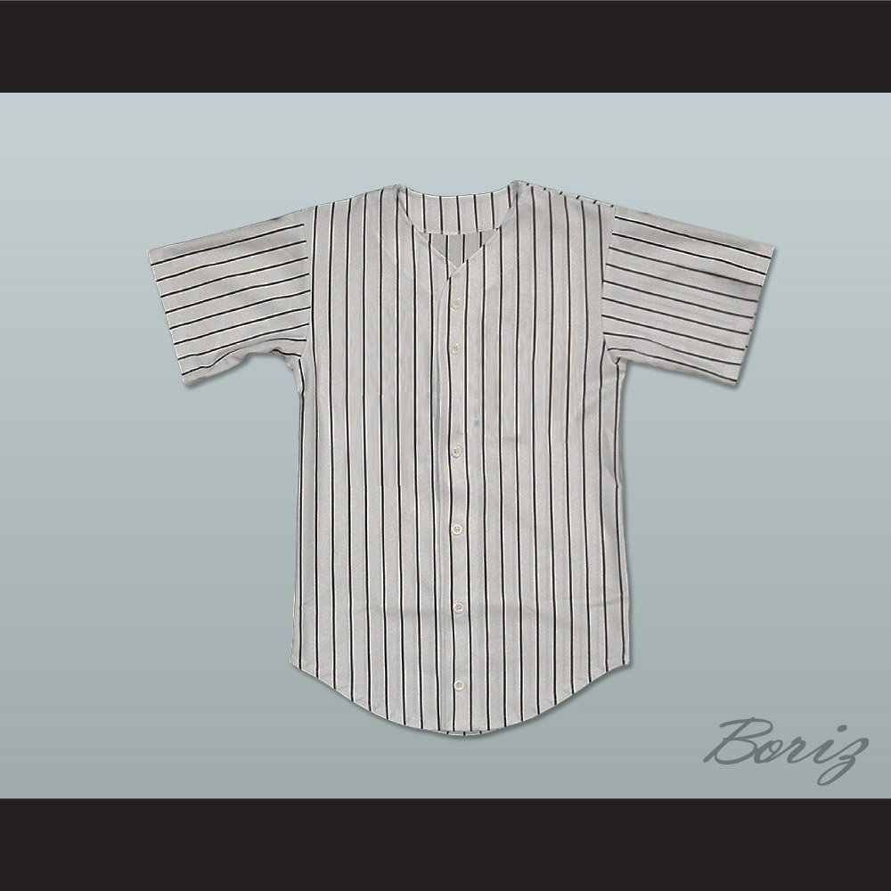 Movie Baseball Jersey Furies Stripes White