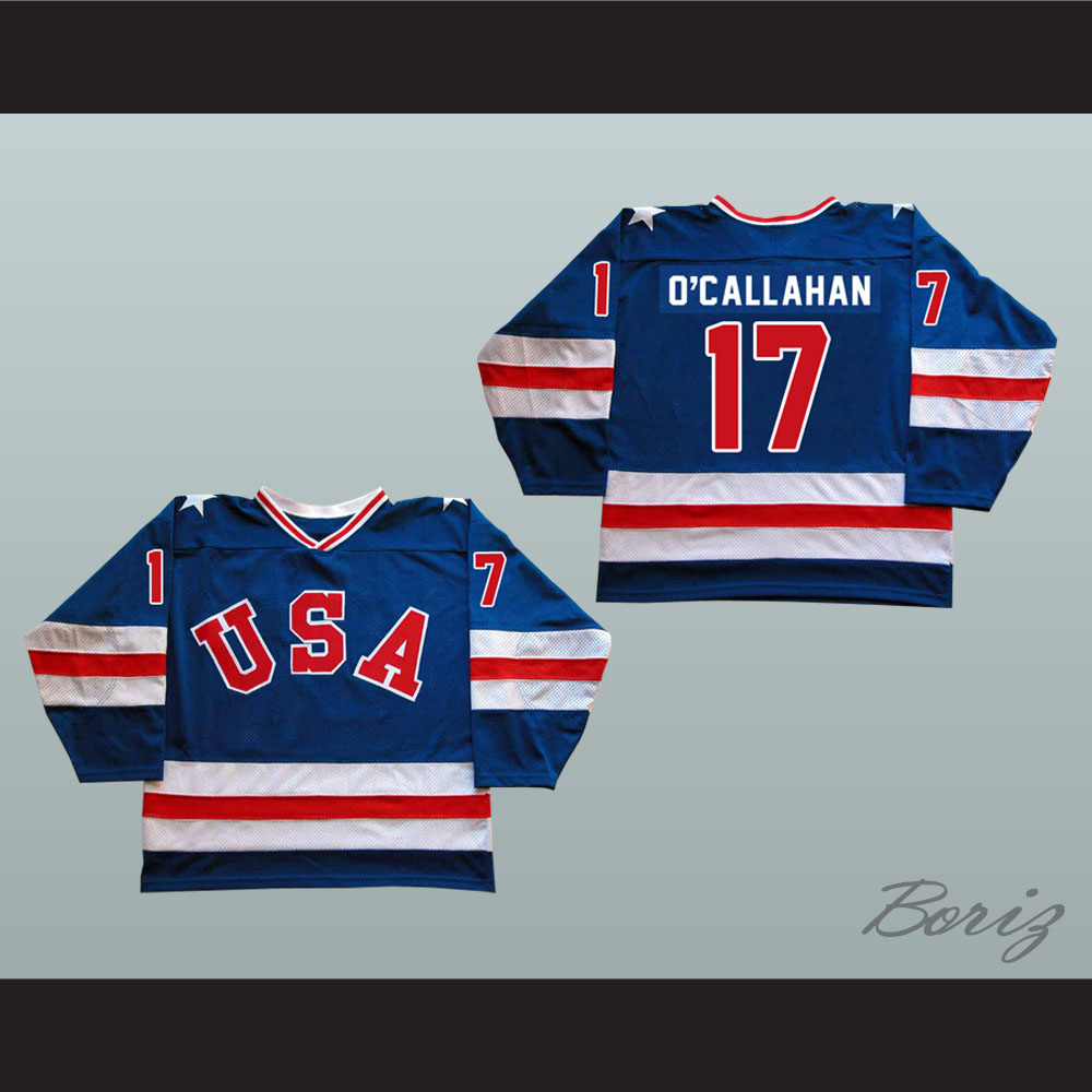 Buy Youth Jack O'Callahan #17 1980 USA Miracle on Ice Jersey – MOLPE
