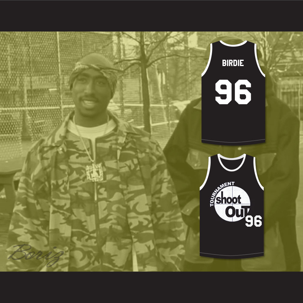 Tupac Above The Rim Shoot Out Basketball Jersey – Deadstock