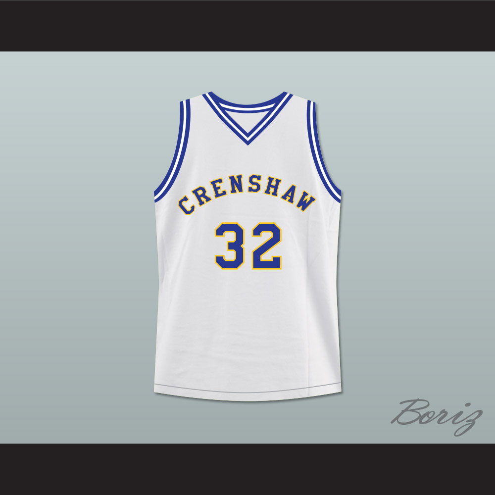  OTHERCRAZY McCall #22 Wright #32 Crenshaw High School  Basketball Jersey S-XXXL (22# White, Small) : Sports & Outdoors