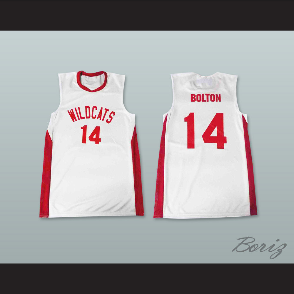 Troy Bolton 14 Wildcats High School Musical Zac Efron Basketball
