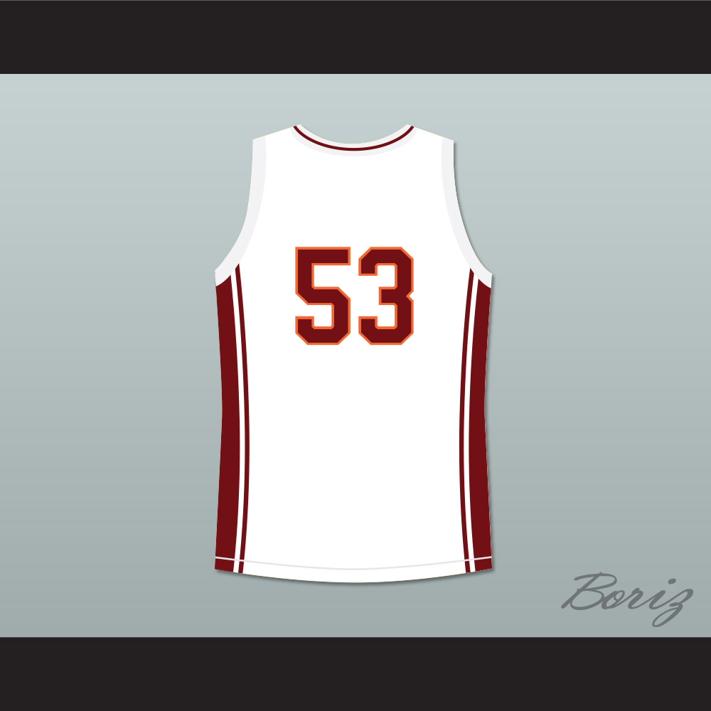 Richmond High School 'Coach Carter' Oilers Custom Basketball Jersey (Maroon)