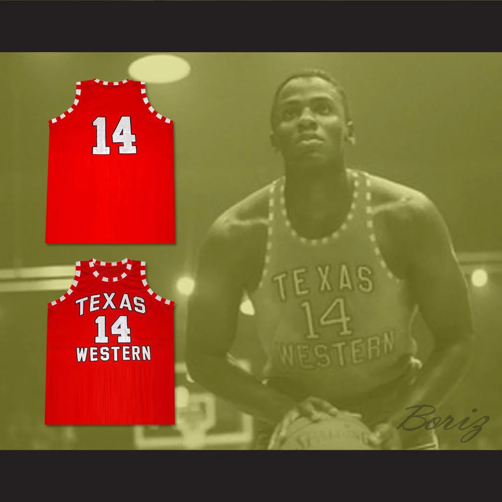 Glory Road Bobby Joe Hill Texas Western 14 Basketball Jersey — BORIZ
