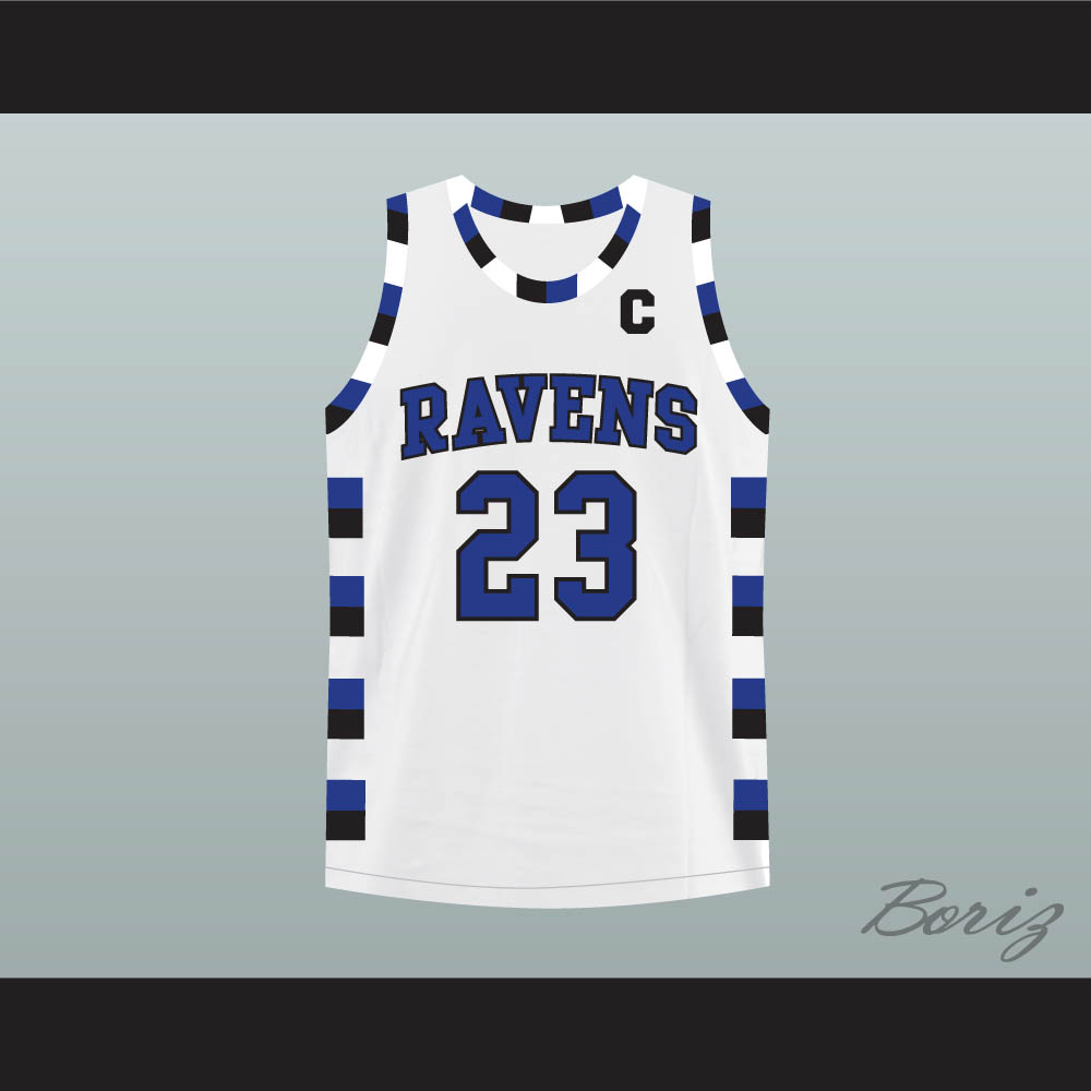 Nathan Scott 23 One Tree Hill Ravens White Basketball Jersey — BORIZ