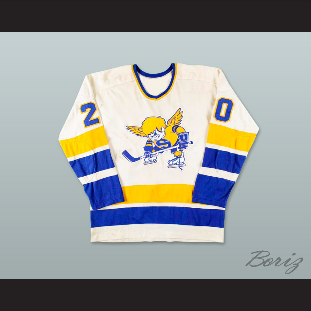 Minnesota Fighting Saints Jersey (BLANK - PRE-ORDER) – Vintage Ice Hockey