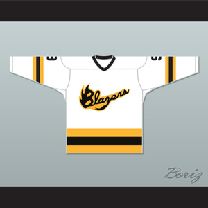 Syracuse Buffalo Bisons Style White Hockey Jersey — BORIZ