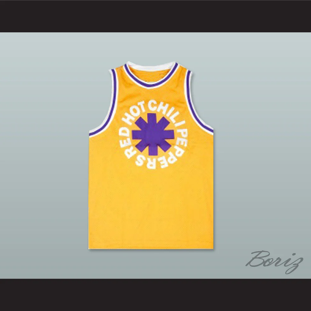 RHCP 83 Yellow Basketball Jersey — BORIZ