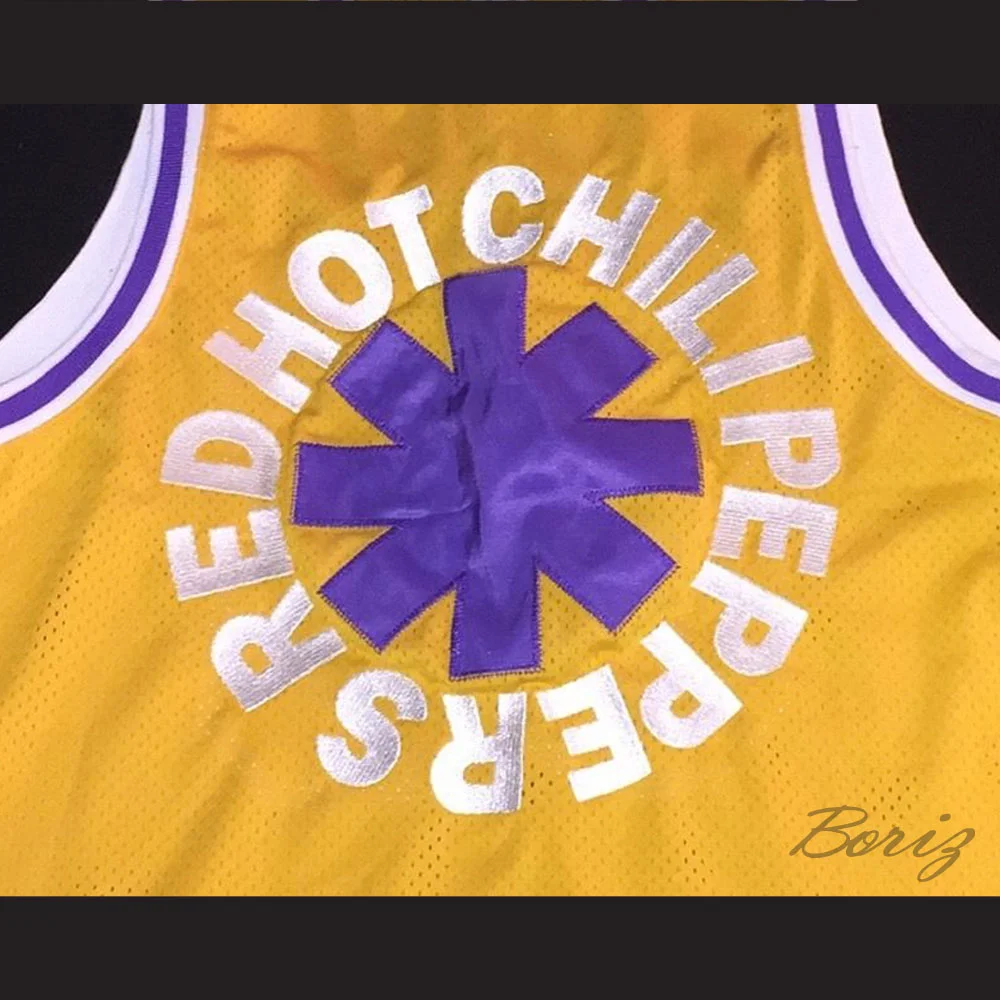 RHCP 83 Yellow Basketball Jersey — BORIZ
