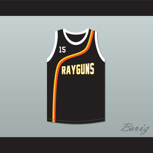 VINCE CARTER 15 ROSWELL RAYGUNS WHITE BASKETBALL JERSEY