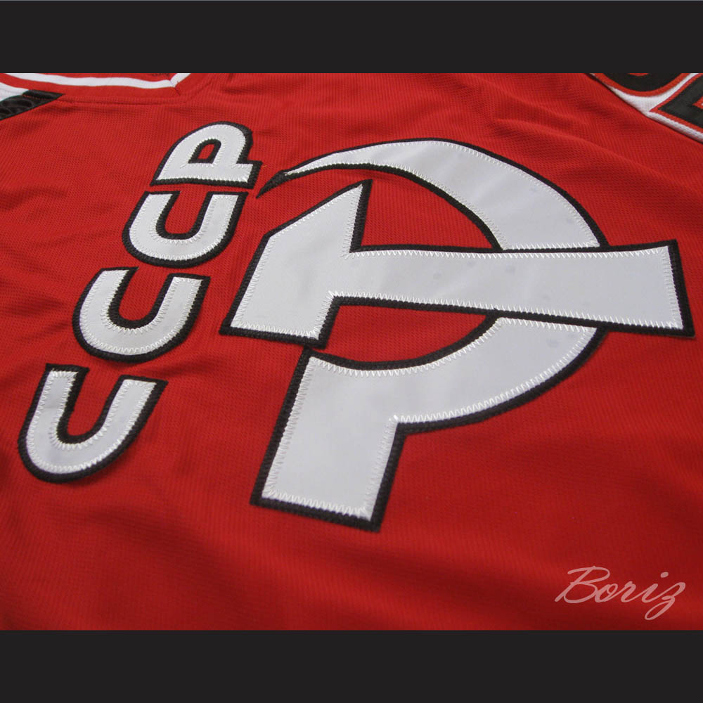 VTG 70's Pavel Bure #10 Team Russia CCCP Hockey Jerseys Sewn Custom Red  White