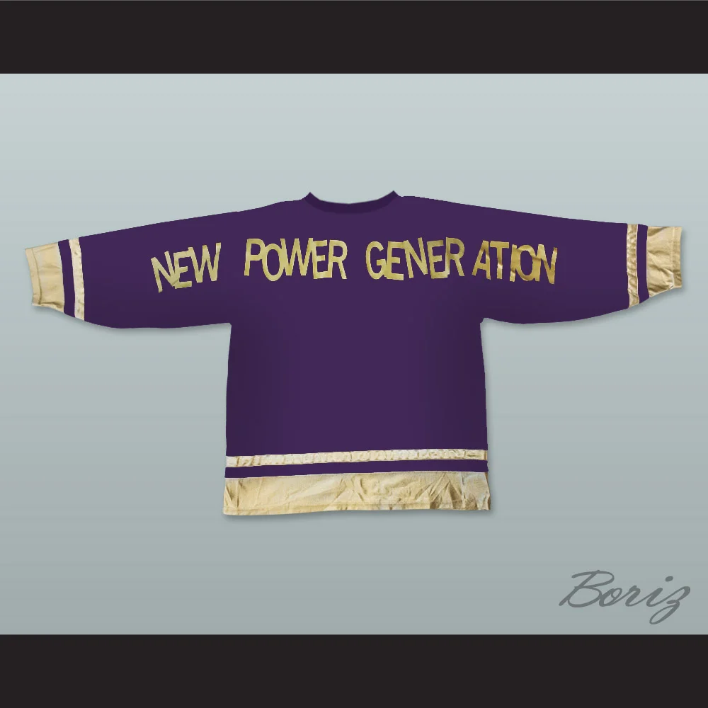 Prince and The New Power Generation Purple Hockey Jersey — BORIZ