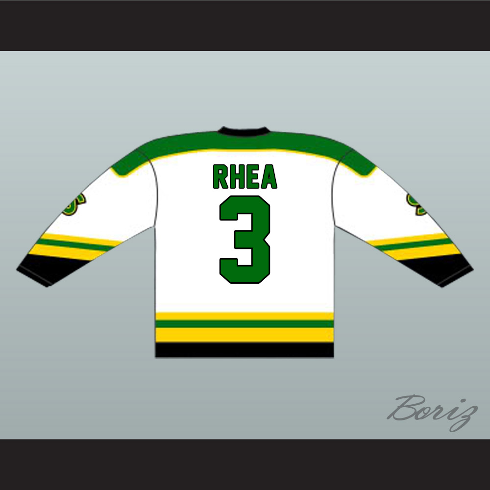 BG ice hockey jerseys St John's Shamrocks 3 Rhea jersey Embroidery