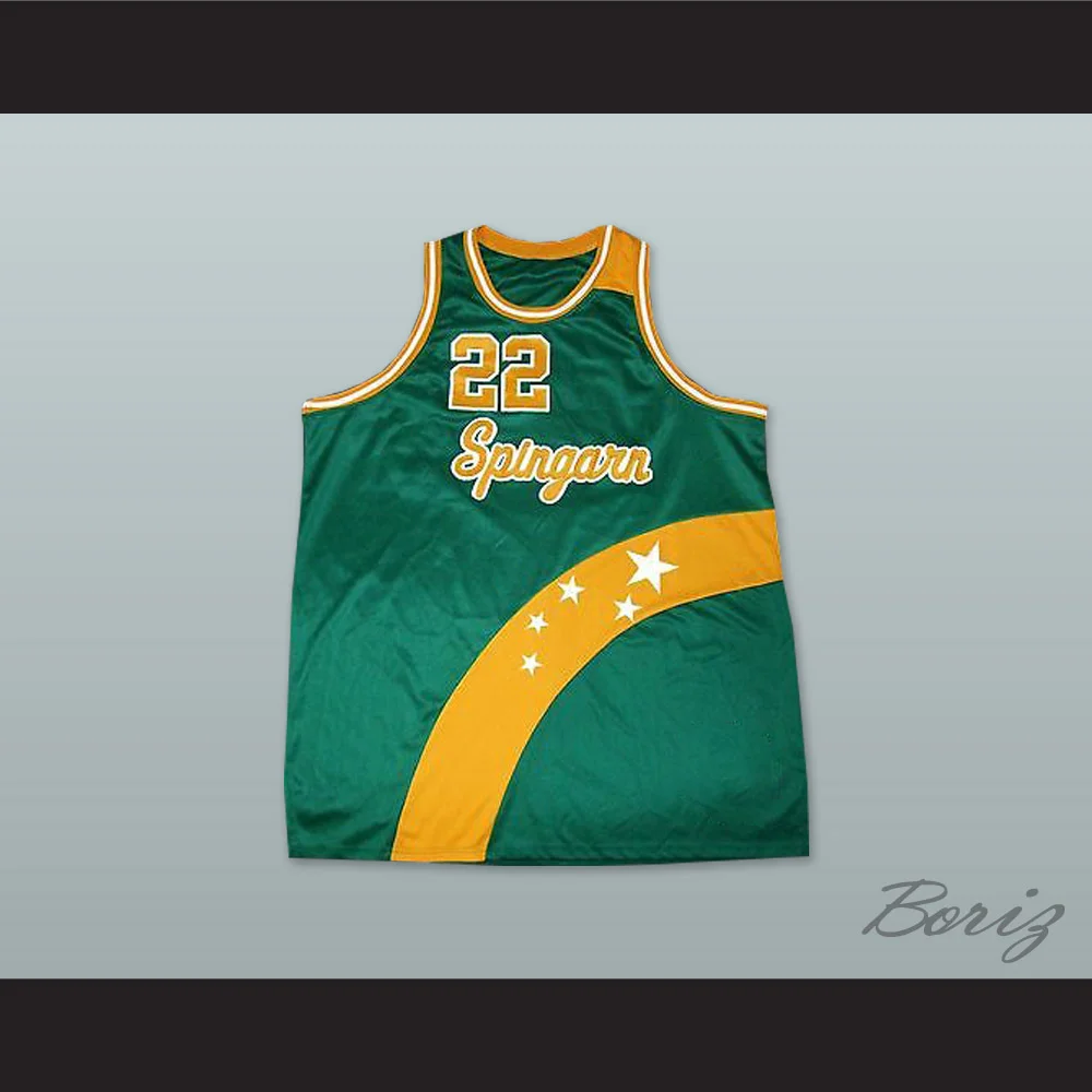 Elgin Baylor 22 Spingarn High School Basketball Jersey — BORIZ