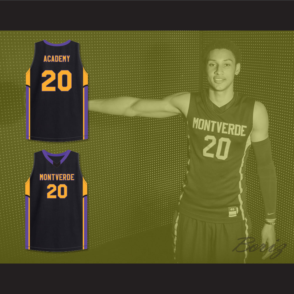 Ben Simmons Montverde High School Basketball Jersey Custom Throwback R –  JordansSecretStuff