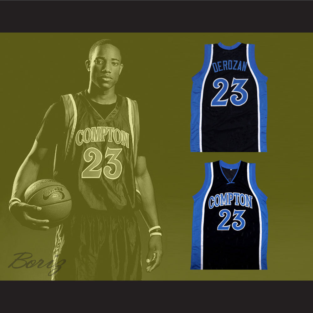 Demar Derozan #23 Compton High School Basketball Jersey - Top Smart Design