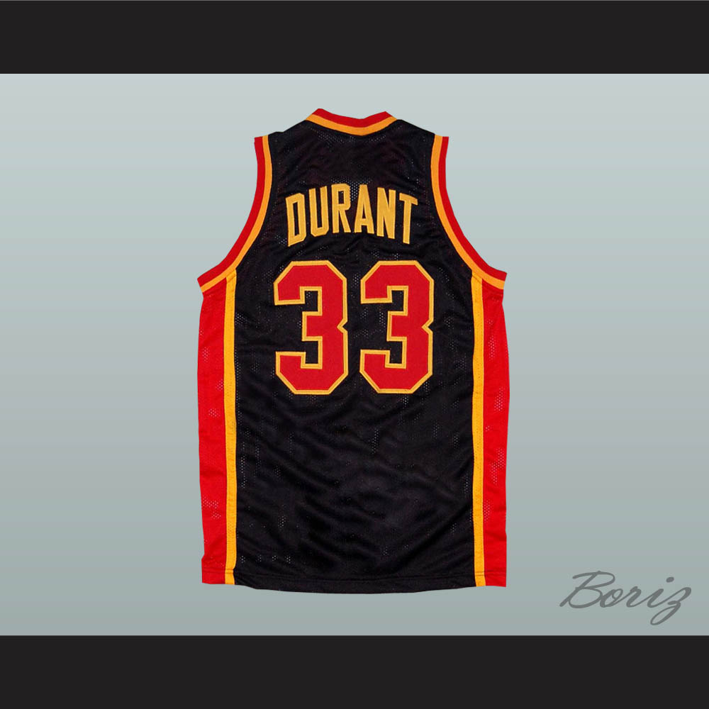 JordansSecretStuff Kevin Durant Oak Hill High School Basketball Jersey Custom Throwback Retro Jersey XL