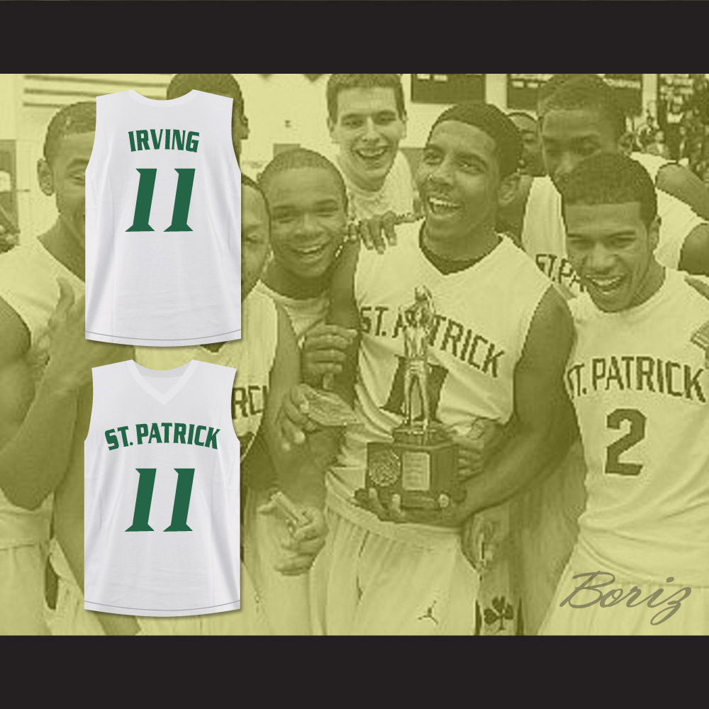 Kyrie Irving St. Patrick High School #24 Basketball Jersey Mens White All  Stitched - Basketball Jerseys - AliExpress
