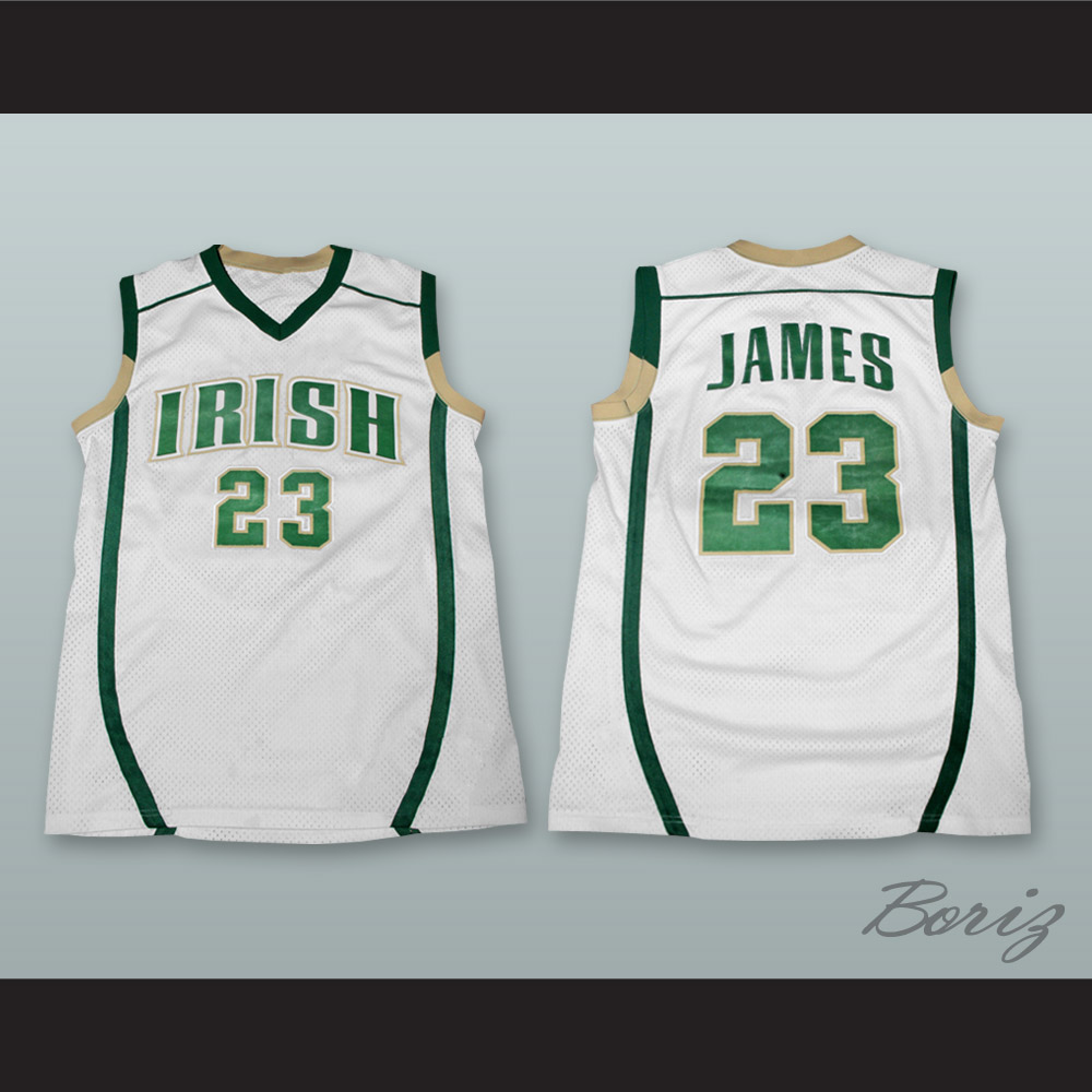 lebron irish jersey