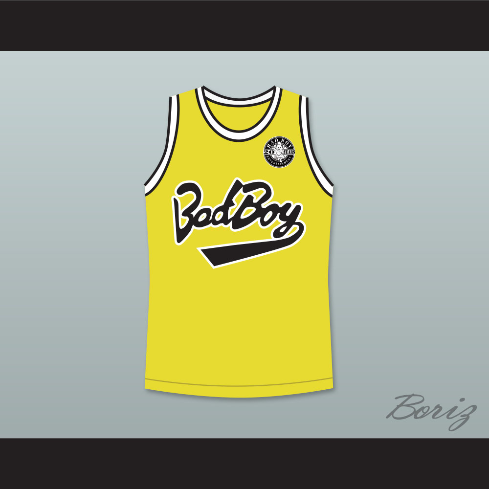 Biggie Smalls #72 Notorious BI.G. Bad Boy Jersey – 99Jersey®: Your
