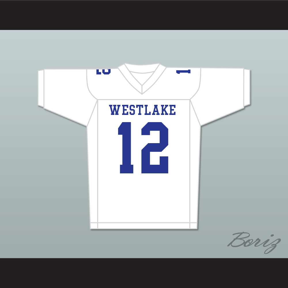 Cam Newton 12 Westlake High School Away Football Jersey — BORIZ
