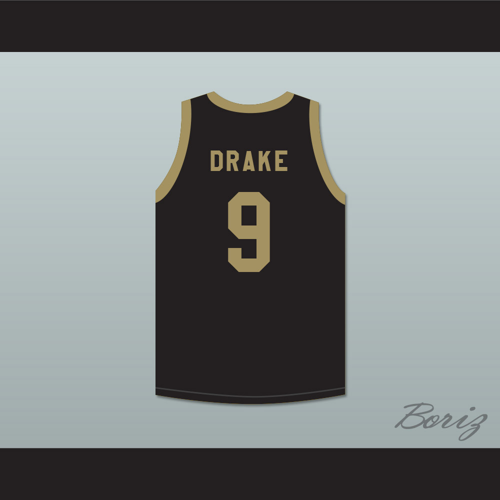 #6 Drake Ovo So Far Gone Men's Movie Basketball Jersey Stitched Black