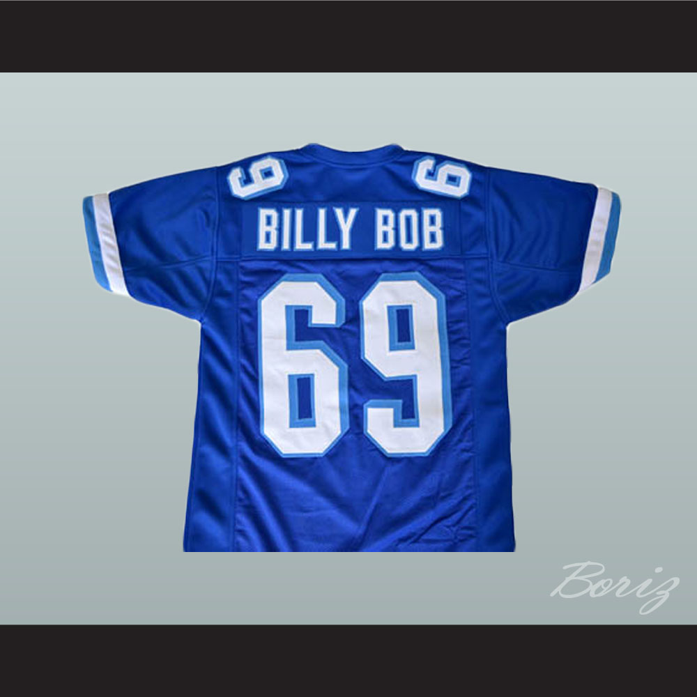 Billy Bob #69 Coyotes Football Jersey Varsity Blues West Canaan Costume  Uniform 