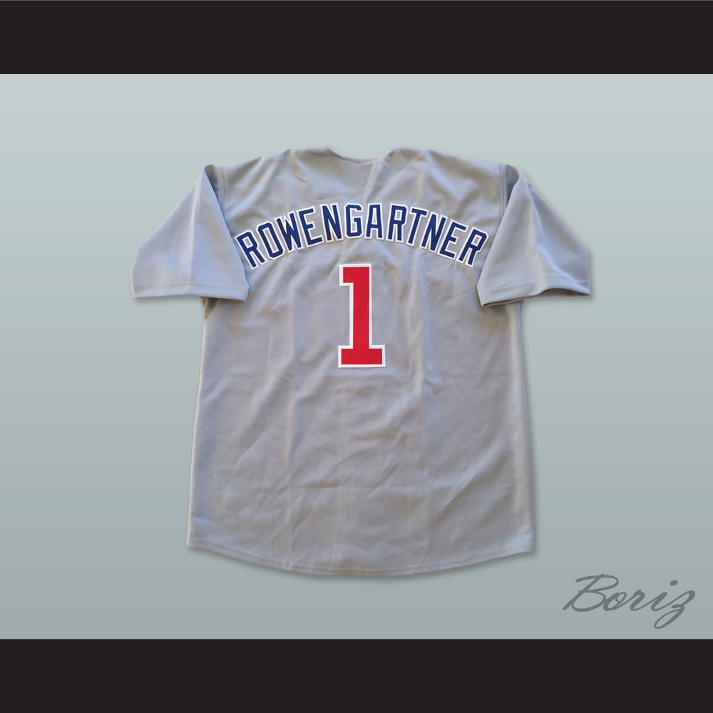 Rookie of the Year Henry Rowengartner Chicago 1 Baseball Jersey — BORIZ