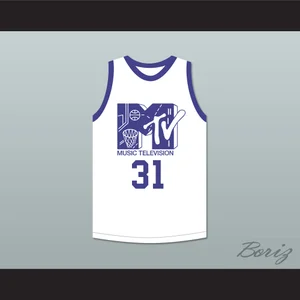 Kurt Rambis 31 Basketball Jersey First Annual Rock N' Jock B-Ball - Main Image