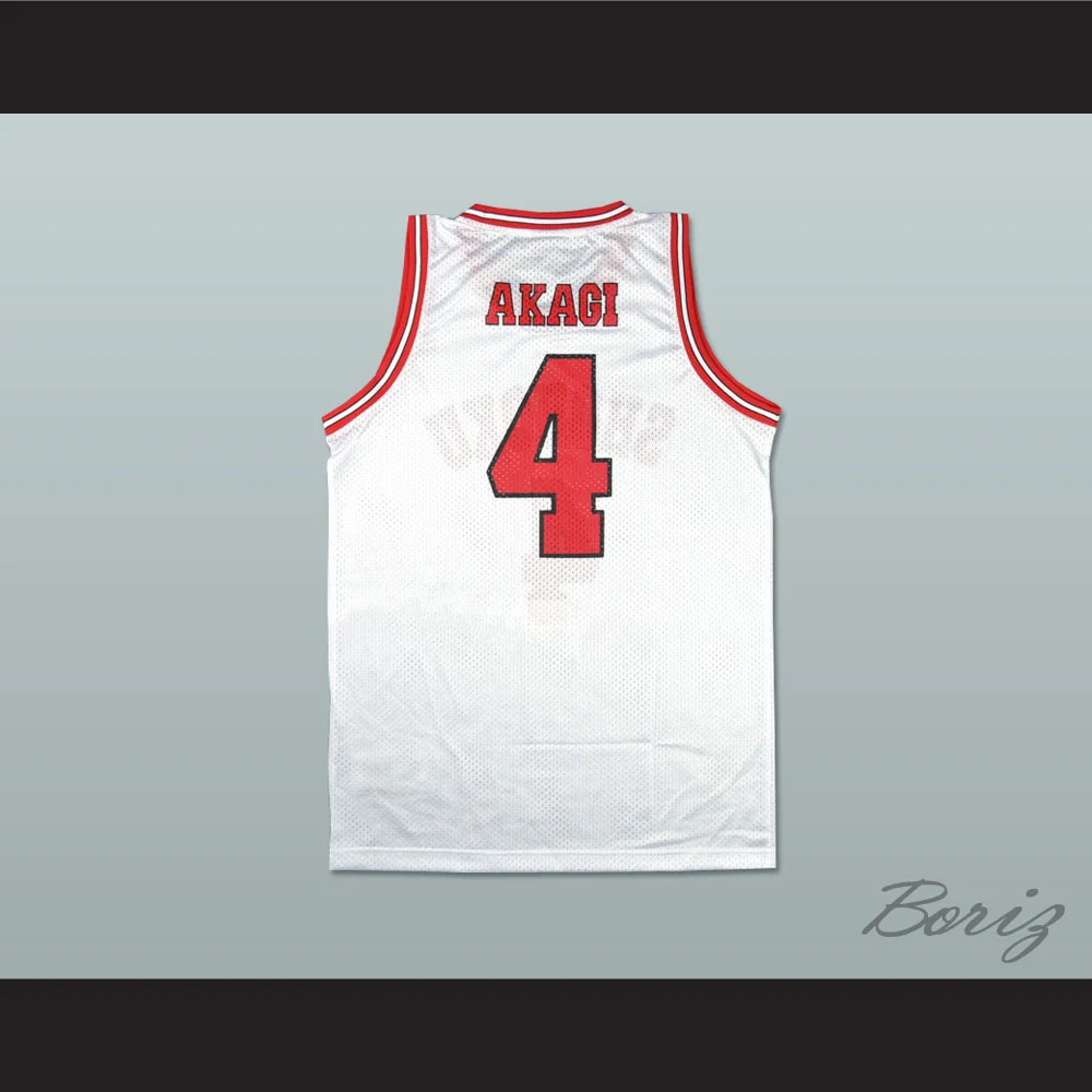 Slam Dunk Shohoku Takenori Akagi Basketball Jersey Manga — BORIZ