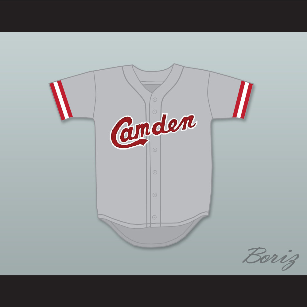 Rudy 13 Camden Braves Gray Baseball Jersey Brewster's Millions — BORIZ